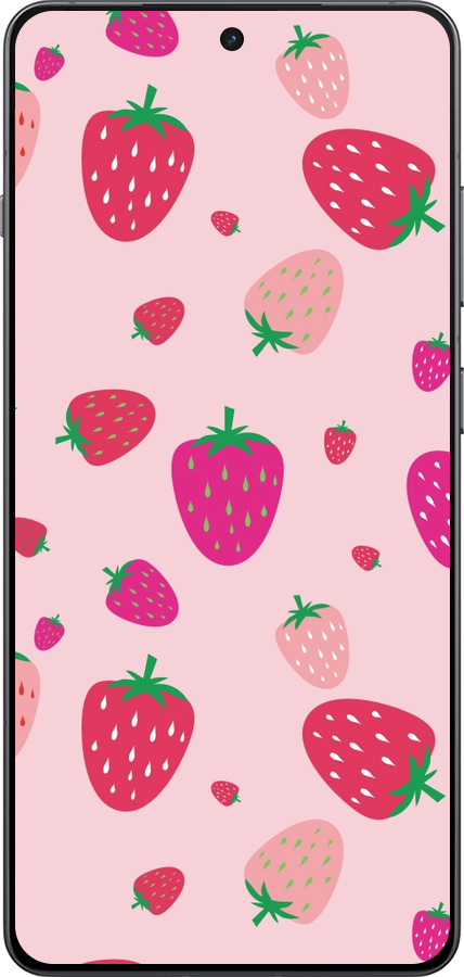 Силиконовый чехол Клубнички для OnePlus 13R 5G - 4332u-3922 изображение 