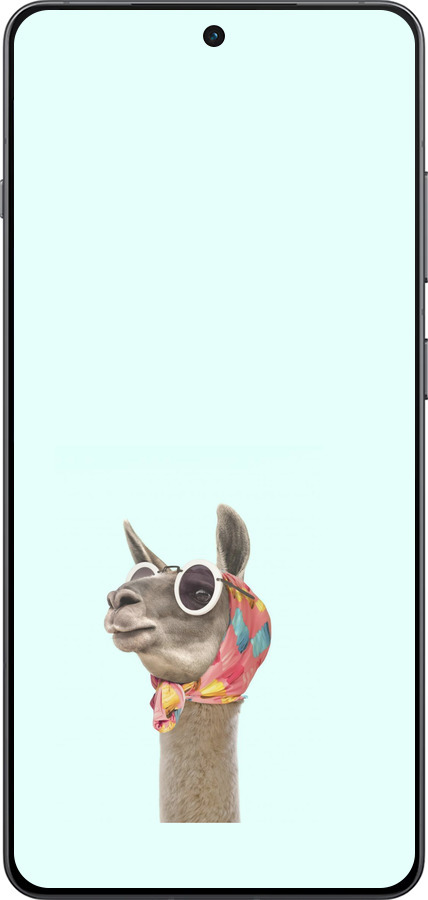 Силиконовый чехол Модная лама для OnePlus Ace 5 - 4479u-4087 изображение 