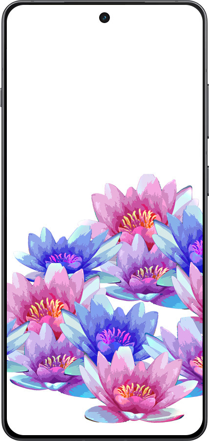 Силіконовий чехол Лотос для OnePlus Ace 5 Pro - 4862u-3934 изображение 