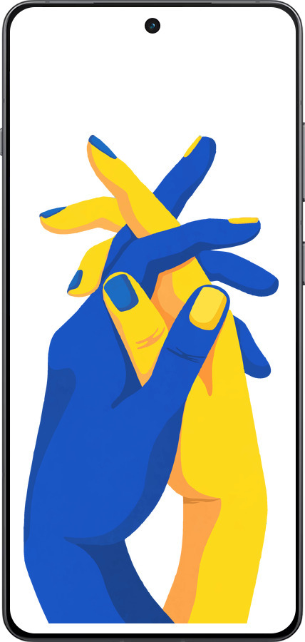 Силиконовый чехол Stand With Ukraine для OnePlus Ace 5 - 5255u-4087 изображение 