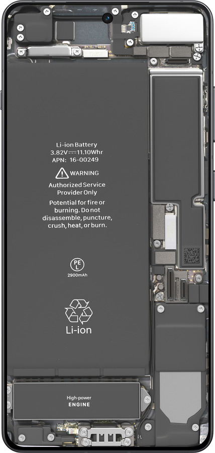 Силиконовый чехол Детали смартфона для OnePlus Ace 5 Pro - 5487u-3934 изображение 