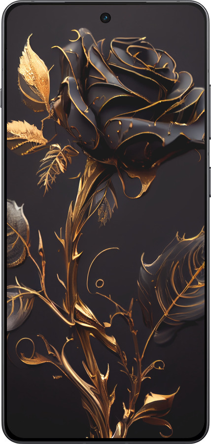 Силиконовый чехол Роза 3 для OnePlus 13R 5G - 5552u-3922 изображение 