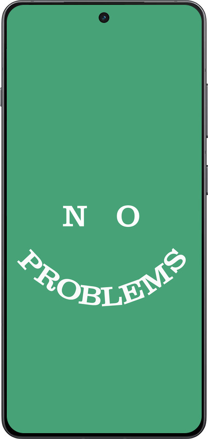 Силіконовий чехол No Problems для OnePlus Ace 5 - 5573u-4087 изображение 