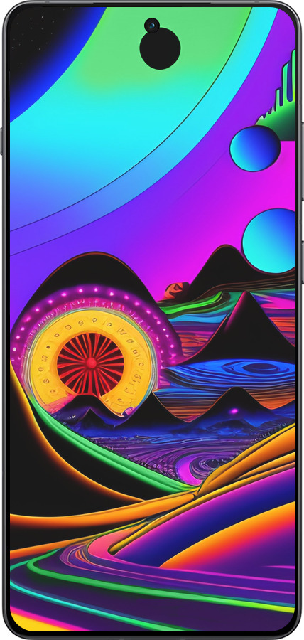 Силиконовый чехол Абстракция v3 для OnePlus Ace 5 Pro - 5620u-3934 изображение 