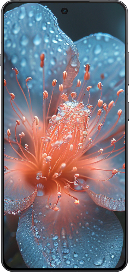 Силиконовый чехол Роса на цветке для OnePlus 13R 5G - 6039u-3922 изображение 