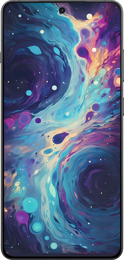 Силиконовый чехол Арт акварель для OnePlus Ace 5 - 6329u-4087 изображение 