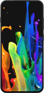 Силіконовий чехол Бризки фарби для OnePlus 13T 5G / 13S 5G - 3957u-4026 изображение 