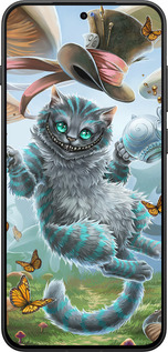 Силиконовый чехол Чеширский кот 2 для OnePlus 13T 5G / 13S 5G - 3993u-4026 изображение 