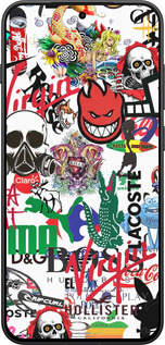 Силіконовий чехол Many different logos для OnePlus 13T 5G / 13S 5G - 4022u-4026 изображение 