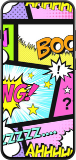 Силиконовый чехол Комикс 1 для OnePlus 13T 5G / 13S 5G - 4407u-4026 изображение 