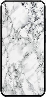 Силиконовый чехол Мрамор белый для OnePlus 13T 5G / 13S 5G - 4480u-4026 изображение 