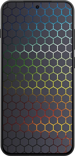 Силиконовый чехол Переливающиеся соты для OnePlus 13T 5G / 13S 5G - 498u-4026 изображение 