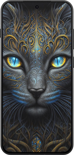 Силиконовый чехол Кошка для OnePlus 13T 5G / 13S 5G - 5548u-4026 изображение 