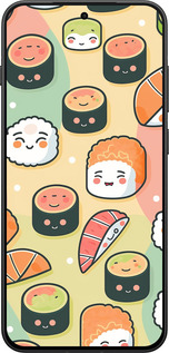Силиконовый чехол Суши паттерн для OnePlus 13T 5G / 13S 5G - 5583u-4026 изображение 