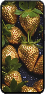 Силіконовий чехол Золота полуниця для OnePlus 13T 5G / 13S 5G - 5637u-4026 изображение 