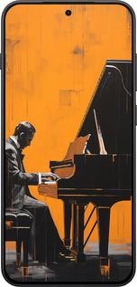 Силиконовый чехол Чехол для телефона Мужчина за Роялем для OnePlus 13T 5G / 13S 5G - 5938u-4026 изображение 