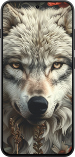 Силиконовый чехол Волчий взгляд для OnePlus 13T 5G / 13S 5G - 6066u-4026 изображение 