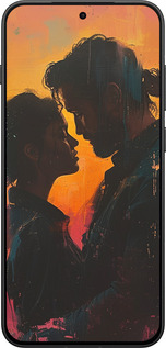 Силиконовый чехол Любовь на полотне для OnePlus 13T 5G / 13S 5G - 6067u-4026 изображение 