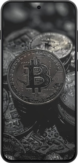 Силиконовый чехол Black Bitcoin для OnePlus 13T 5G / 13S 5G - 6090u-4026 изображение 
