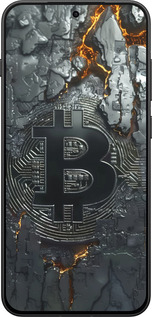Силіконовий чехол Розпечений біткойн для OnePlus 13T 5G / 13S 5G - 6091u-4026 изображение 