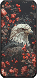 Силиконовый чехол Цветочный страж для OnePlus 13T 5G / 13S 5G - 6102u-4026 изображение 