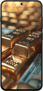 Силиконовый чехол Сияние золота для OnePlus 13T 5G / 13S 5G - 6104u-4026 изображение 