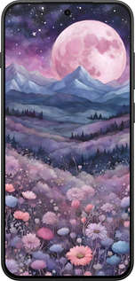 Силіконовий чехол Ніч місяць арт для OnePlus 13T 5G / 13S 5G - 6319u-4026 изображение 