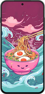 Силиконовый чехол Рамен для OnePlus 13T 5G / 13S 5G - 6360u-4026 изображение 