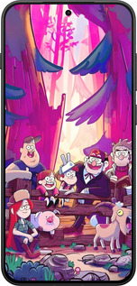 Силіконовий чехол Гравити Фолз для OnePlus 13T 5G / 13S 5G - 6365u-4026 изображение 