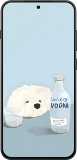 Силиконовый чехол Пес водка для OnePlus 13T 5G / 13S 5G - 6368u-4026 изображение 