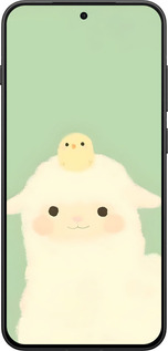 Силіконовий чехол Барашек и ципленок для OnePlus 13T 5G / 13S 5G - 6369u-4026 изображение 