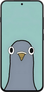 Силиконовый чехол Голубь для OnePlus 13T 5G / 13S 5G - 6388u-4026 изображение 