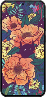 Силіконовий чехол Із зображенням польових квітів для OnePlus 13T 5G / 13S 5G - 6419u-4026 изображение 