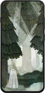 Силиконовый чехол С изображением соснового леса и привидения для OnePlus 13T 5G / 13S 5G - 6420u-4026 изображение 