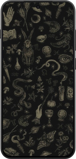 Силиконовый чехол Мистический коллаж с травами и магическими символами для OnePlus 13T 5G / 13S 5G - 6428u-4026 изображение 