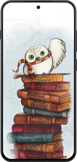 Силиконовый чехол Сова и книги для OnePlus 13T 5G / 13S 5G - 6436u-4026 изображение 