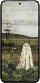 Силиконовый чехол Иллюстрация призрак в капусте для OnePlus 13T 5G / 13S 5G - 6440u-4026 изображение 