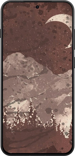 Силиконовый чехол С изображением лунного пейзажа в ночном лесу для OnePlus 13T 5G / 13S 5G - 6546u-4026 изображение 