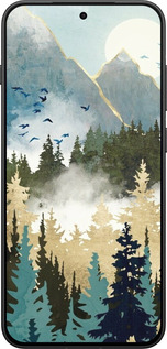 Силиконовый чехол С изображением лесного пейзажа для OnePlus 13T 5G / 13S 5G - 6548u-4026 изображение 