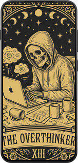 Силиконовый чехол The Overthinker для OnePlus 13T 5G / 13S 5G - 6774u-4026 изображение 