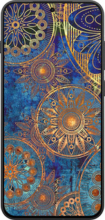 Силиконовый чехол Золотой узор для OnePlus 13T 5G / 13S 5G - 678u-4026 изображение 