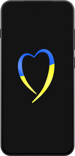 Силіконовий чехол Жовто-блакитне серце для OnePlus 13T 5G / 13S 5G - 885u-4026 изображение 