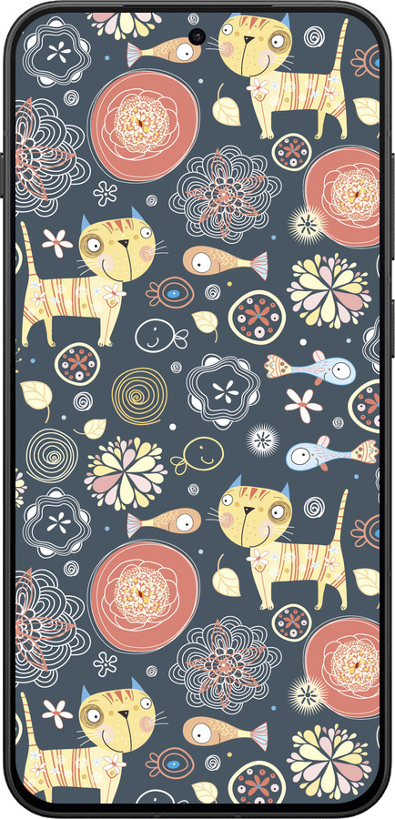 Силіконовий чехол Кошенята v4 для OnePlus 13T 5G / 13S 5G - 1224u-4026 изображение 