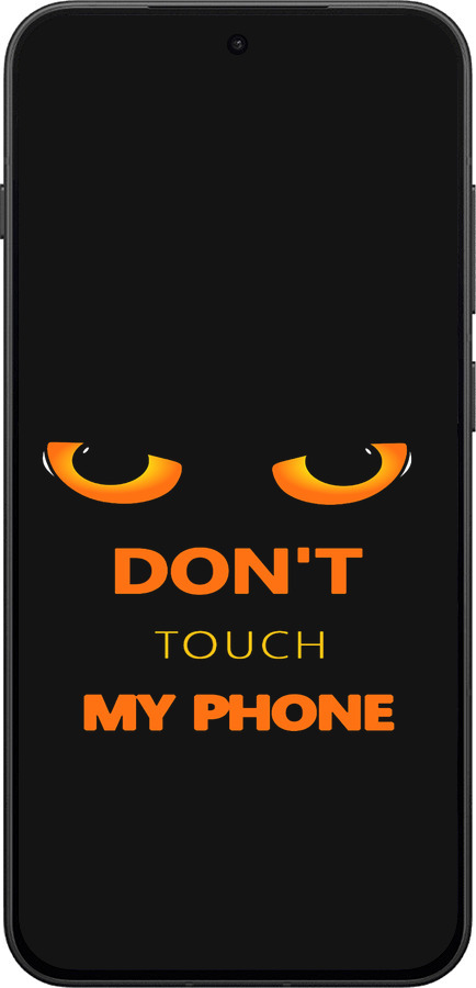 Силиконовый чехол Don't touch the phone для OnePlus 13T 5G / 13S 5G - 4261u-4026 изображение 