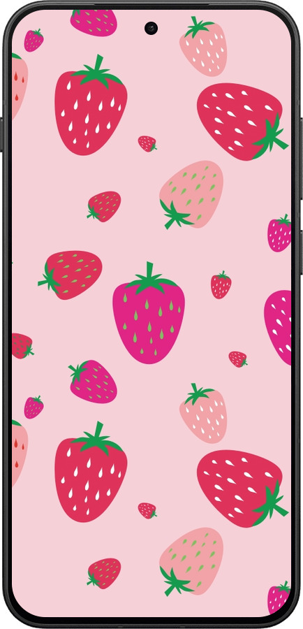 Силіконовий чехол Полунички для OnePlus 13T 5G / 13S 5G - 4332u-4026 изображение 