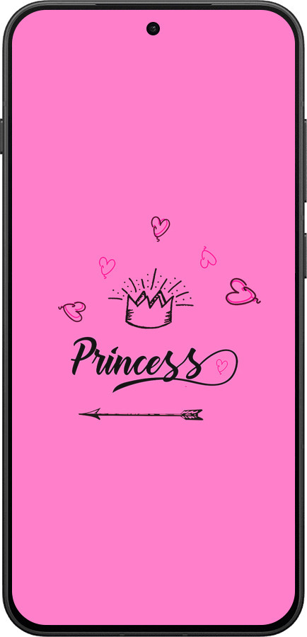 Силіконовий чехол Princess для OnePlus 13T 5G / 13S 5G - 4361u-4026 изображение 