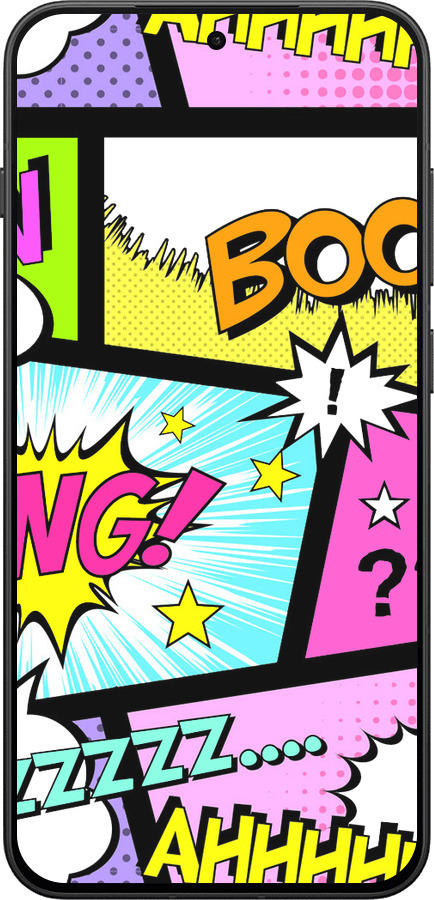 Силиконовый чехол Комикс 1 для OnePlus 13T 5G / 13S 5G - 4407u-4026 изображение 