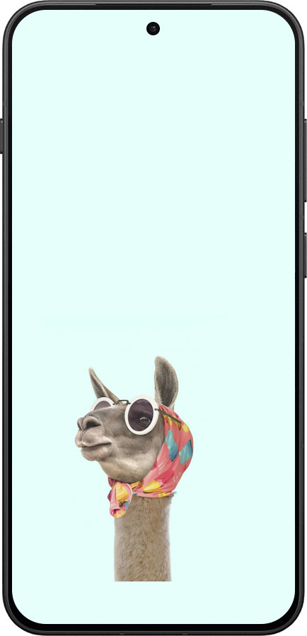 Силиконовый чехол Модная лама для OnePlus 13T 5G / 13S 5G - 4479u-4026 изображение 