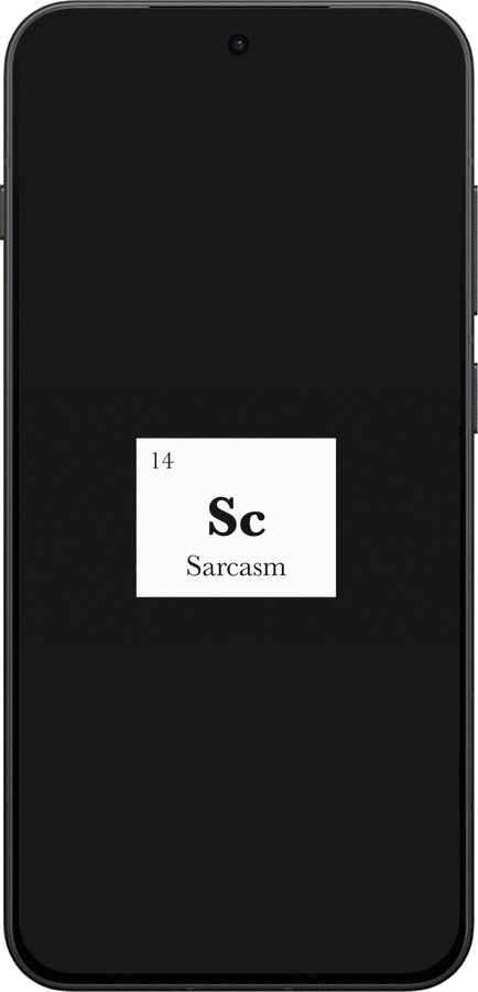 Силіконовий чехол Сарказм для OnePlus 13T 5G / 13S 5G - 4501u-4026 изображение 