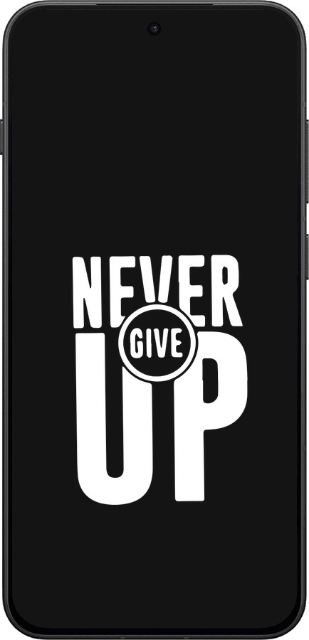 Силиконовый чехол Никогда не сдавайся для OnePlus 13T 5G / 13S 5G - 4572u-4026 изображение 